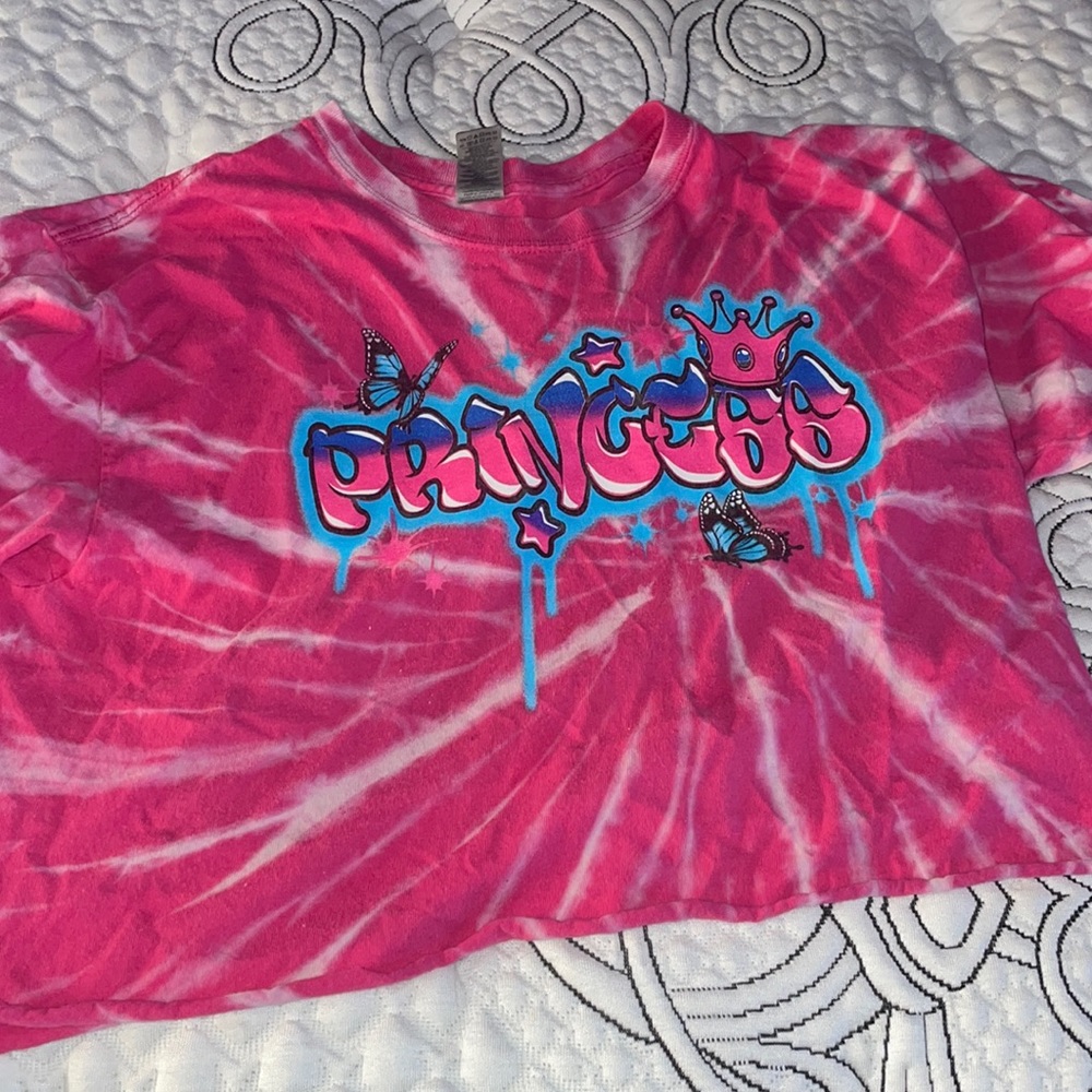 L crop tee